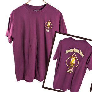 American Legion Riders POW MIA Burgundy w/Gold & White Ch. 103 PG, FL - Large